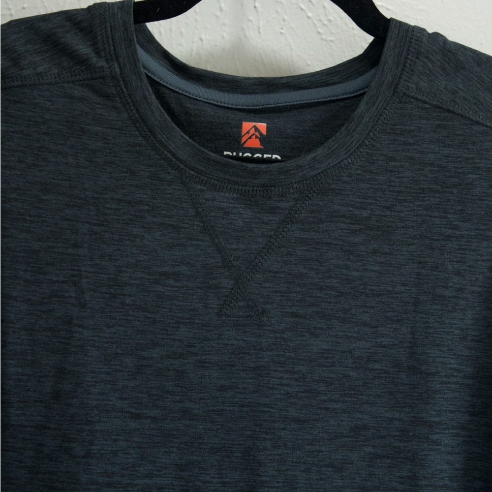 Rugged Elements Gray Long Sleeve Tee Classic Fit - image 2
